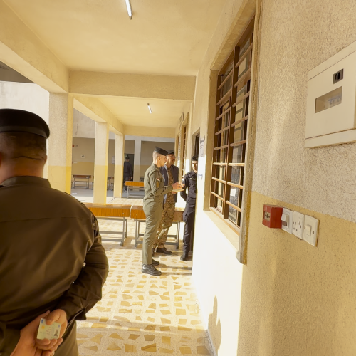 بالصور.. انسيابية عالية بالتصويت الخاص في نينوى