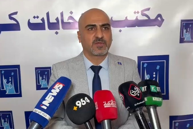 مفوضية كركوك: نسبة المشاركة بالاقتراع الخاص حتى منتصف النهار تجاوزت الـ(50٪؜)