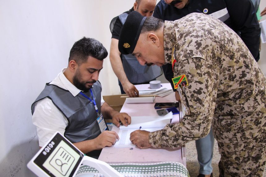 المفوضية: التصويت الخاص انتهى بدقة عالية ودون معرقلات والمشاركة كانت غير مسبوقة