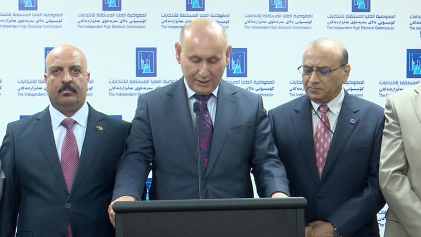 رئيس مجلس المفوضين: عدد المصوتين الكلي للاقتراع الخاص تجاوز مليوناً و100 ألف ناخب