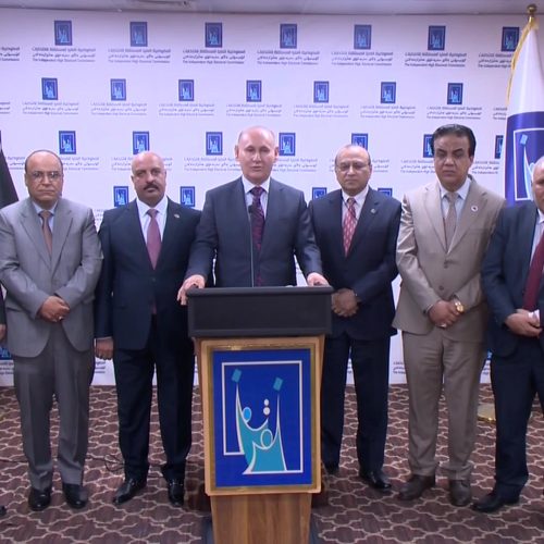 رئيس مجلس المفوضين: نسبة المشاركة بالتصويت الخاص بلغت 82 بالمئة