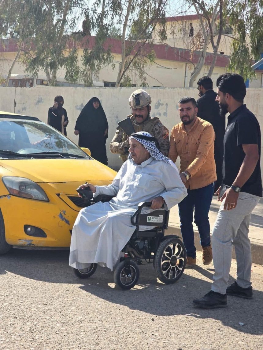 بالصور.. فزعة وطن من كبار السن في كركوك للإدلاء بأصواتهم بالانتخابات النيابية