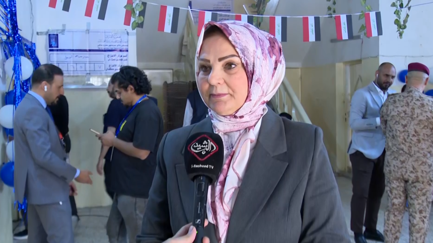 المفوضية للرشيد: لم نسجل أي خلل بأجهزة الاقتراع والتصويت سيستمر حتى السادسة مساءً