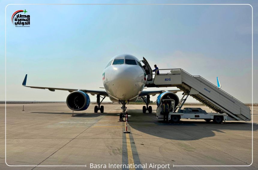 النقل: مطار البصرة استقبل 7 طائرات كويتية هبطت اضطرارياً