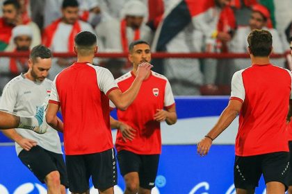 انطلاق مباراة المنتخب الوطني العراقي أمام نظيره الإماراتي في الملحق الآسيوي
