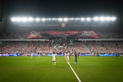 انتهاء الشوط الاول بين المنتخب الوطني ونظيره الاماراتي بالتعادل الايجابي 1-1