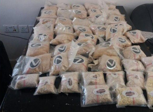 احباط تهريب أكثر من 22 ألف حبة مخدرة عن طريق بالون هوائي في الأنبار