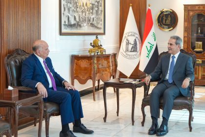 رئيس مجلس القضاء ووزير الخارجية يبحثان أهمية الإسراع بتشكيل السلطتين التشريعية والتنفيذية