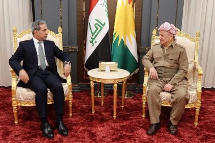 رئيس مجلس القضاء الأعلى ورئيس الحزب الديمقراطي الكردستاني يؤكدان ضرورة الإسراع في تشكيل الحكومة وفقاً للدستور