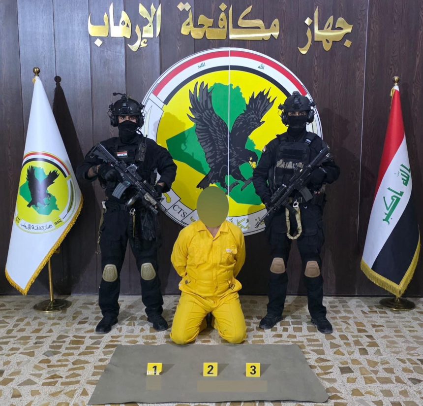 جهاز مكافحة الإرهاب يعتقل إرهابيين اثنين في السليمانية ويُنفّذ عمليات تفتيش واسعة في ثلاثة محافظات