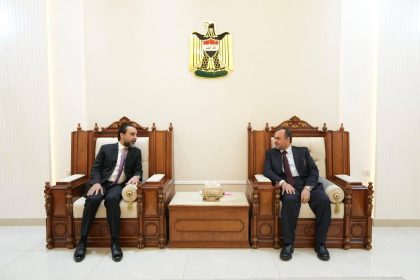 الرئيس الحلبوسي ورئيس تحالف النهج الوطني يؤكدان اهمية الإسراع بحسم الاستحقاقات الدستورية