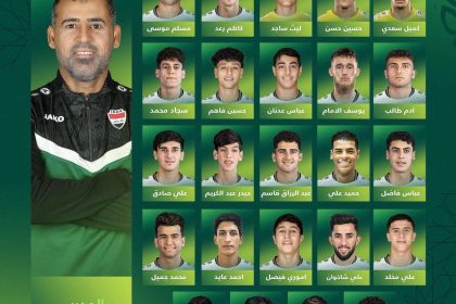 القائمة المُستدعاة لتَمثيل المُنتخب الأولمبيّ في بُطولة كأس الخليج في قطر