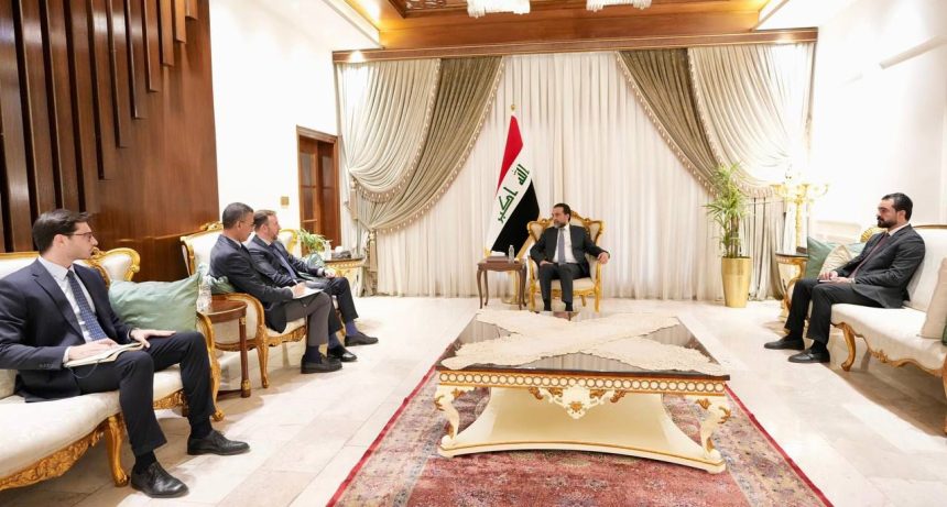 الرئيس الحلبوسي يبحث مع السفيرين الفرنسي والإيطالي نتائج الانتخابات والاستحقاقات الدستورية