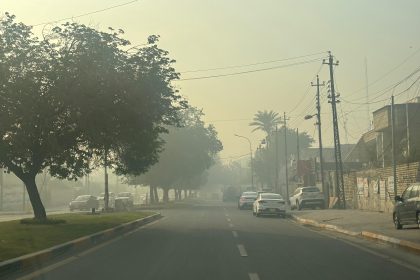 البيئة: الأجواء التي شهدتها بغداد اليوم ظاهرة جوية طبيعية ومؤقتة