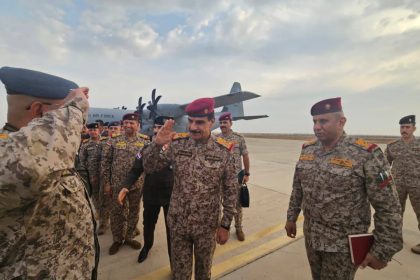 وفد عسكري برئاسة رئيس أركان الجيش يصل ميسان