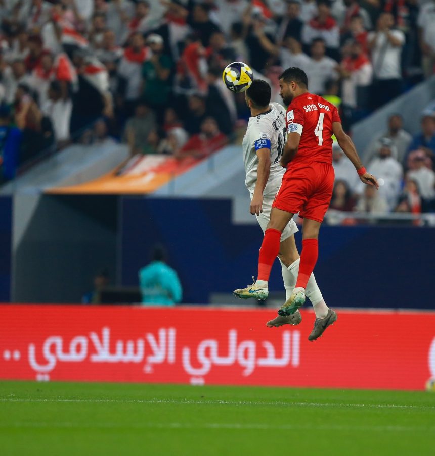 البحرين تسجل الهدف الاول في مرمى العراق