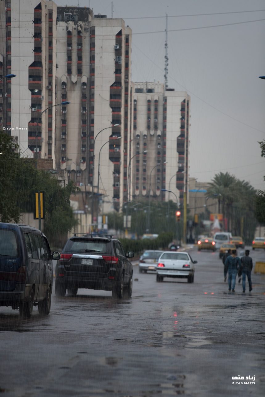 العراق يستعد لاستقبال حالة جوية غير مستقرة وأمطار غزيرة اعتباراً من مساء الغد