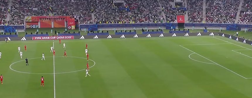 انطلاق الشوط الثاني بين العراق والسودان في بطولة كأس العرب