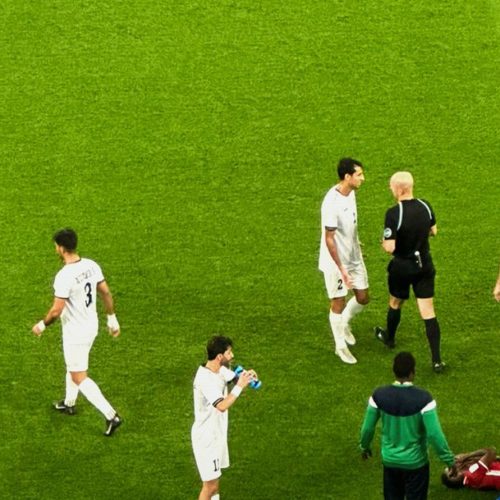 المنتخب الوطني العراقي يفتتح التسجيل في مرمى نظيره السوداني