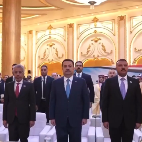 افتتاح مؤتمر بغداد الدولي الثالث لمكافحة المخدرات في العاصمة بغداد