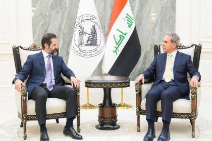 رئيس مجلس القضاء فائق زيدان يستقبل نائب رئيس وزراء إقليم كردستان قوباد طالباني