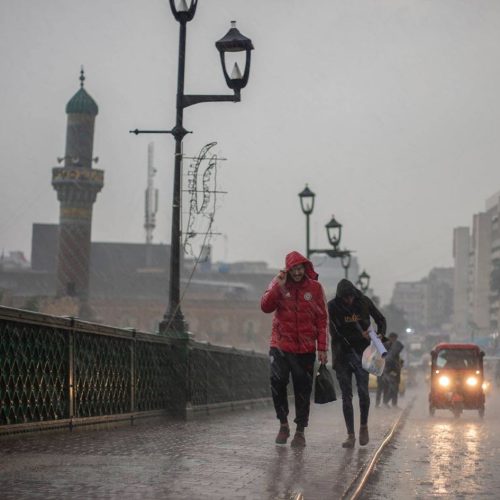 الأنواء تنشر تقرير الطقس في بغداد: أمطار غزيرة ومتوسطة الشدة اليوم وغداً وتضعف مساء الأربعاء