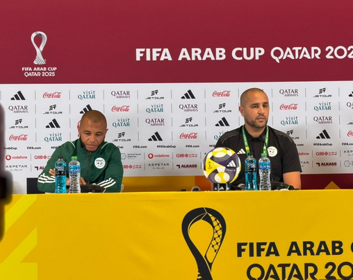 مدرب الجزائر: منتخب العراق يلعب بشجاعة وهدفنا التأهل إلى الدور المقبل