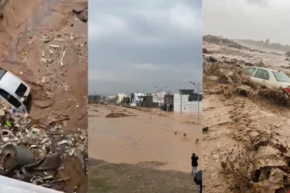 الدفاع المدني: وفاة شخصين وإصابة 5 جراء الفيضانات والسيول في جمجمال بالسليمانية