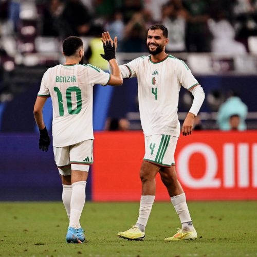 المنتخب الوطني العراقي يخسر امام نظيره الجزائري بهدفين دون مقابل في كأس العرب