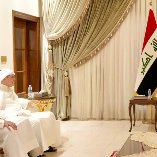 الرئيس الحلبوسي يبحث مع السفير الكويتي التطوّرات السياسية في العراق ونتائج الانتخابات