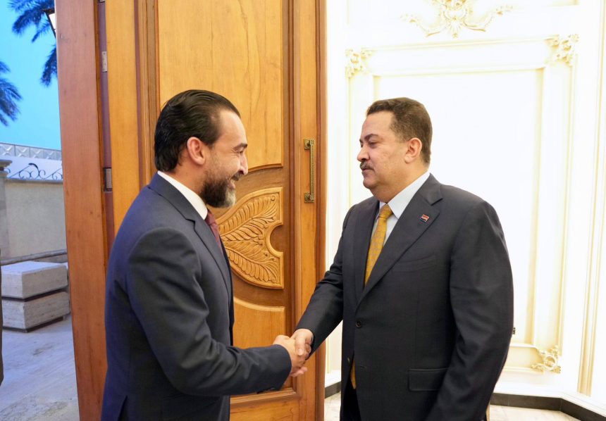 الرئيس الحلبوسي يبحث مع السوداني استحقاقات المرحلة المقبلة