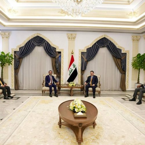 الرئيس الحلبوسي والسوداني يؤكدان أهمية توحيد الرؤى لتشكيل حكومة تلبي تطلعات المواطنين