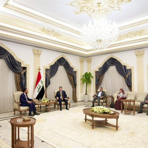 الرئيس الحلبوسي والسوداني يشددان على مواصلة الحوارات لإنهاء الاستحقاقات الدستورية بالمدد المحددة