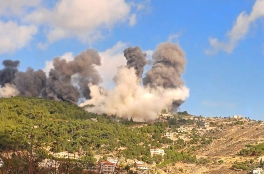 سلسلة غارات إسرائيلية تستهدف مناطق عدة جنوب لبنان