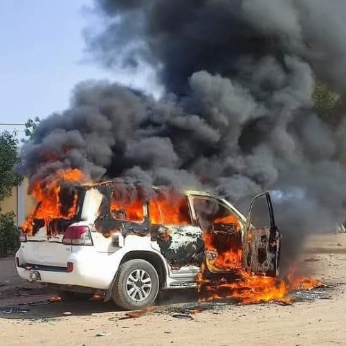 اعتقال متهم قام بحرق زوجته داخل عجلتها بسبب مشاكل عائلية في نينوى