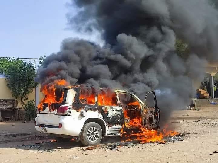 اعتقال متهم قام بحرق زوجته داخل عجلتها بسبب مشاكل عائلية في نينوى