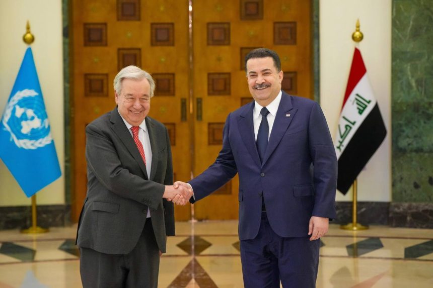 السوداني: بعثة "يونامي" أسهمت في تثبيت المسارات الدستورية في العراق