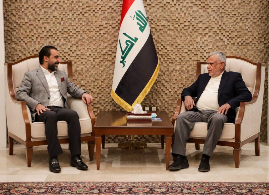 الرئيس الحلبوسي والعامري يؤكدان على دعم استقرار العملية السياسية وتلبية تطلعات المواطنين