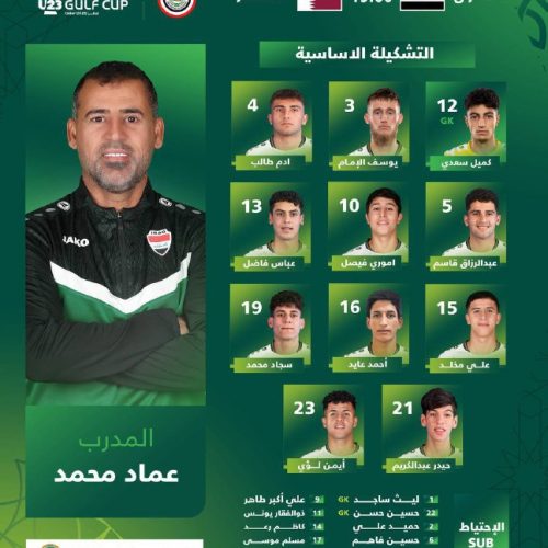 عماد محمد يعلن تشكيلة المنتخب الأولمبي لمواجهة قطر
