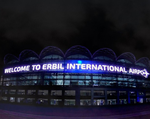 تعليق الرحلات الجوية في مطار اربيل الدولي بسبب الضباب الكثيف