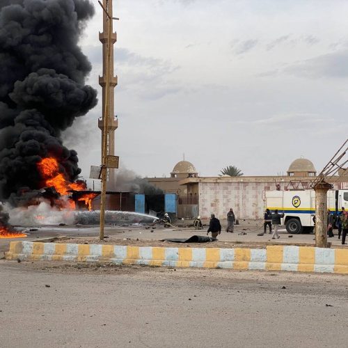 انفجار سيارة مفخخة في البوكمال السورية