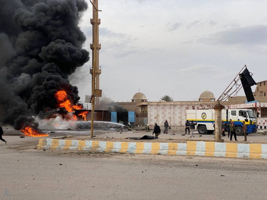 انفجار سيارة مفخخة في البوكمال السورية