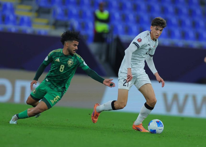 المنتخب الاولمبي العراقي يخسر امام نظيره السعودي في نهائي كأس الخليج