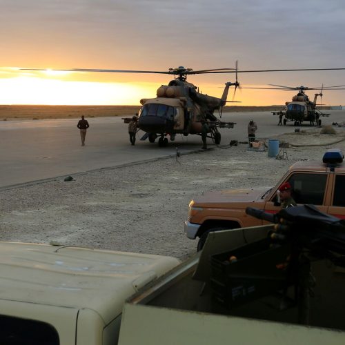 مصدر امني ينفي وقوع انفجارات قرب قاعدة بلد الجوية في صلاح الدين