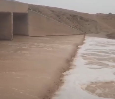 ميسان.. انهيار جميع الطرق الرابطة بين العمارة والطيب نتيجة السيول