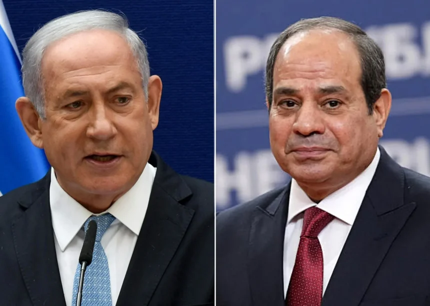 مصر بشأن إمكانية عقد لقاء بين السيسي ونتنياهو: شائعة لا أساس لها من الصحة مطلقاً