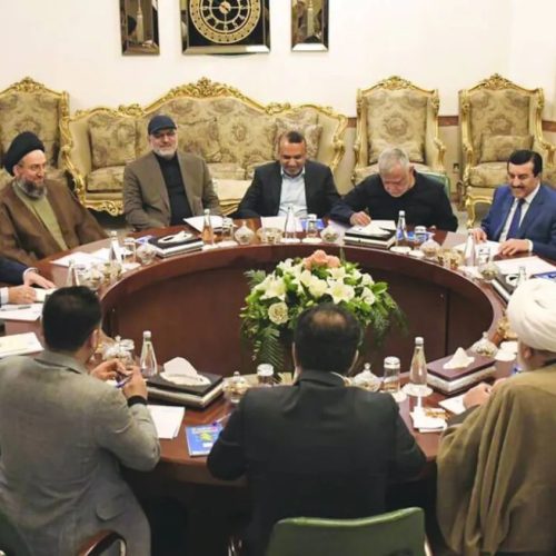 الإطار التنسيقي يؤكد موقفه الداعم لحصر السلاح بيد الدولة