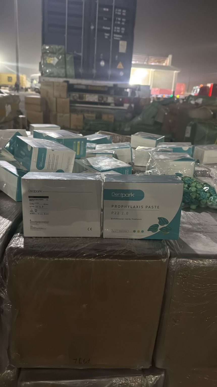 إحباط محاولة تهريب مستلزمات طبية في منفذ ميناء ام قصر الشمالي