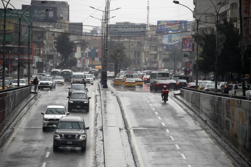 الانواء الجوية: العراق يتأثر بمنخفض شبه قطبي يتسبب بأمطار وتدني درجات الحرارة