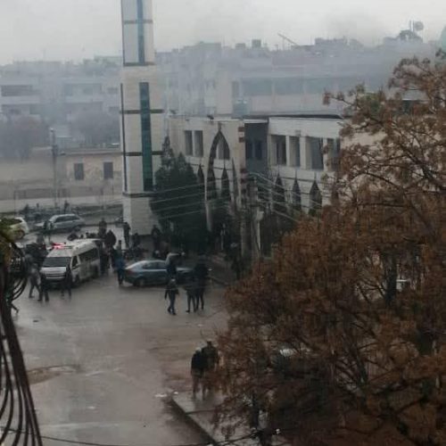 سوريا.. انفجار داخل مسجد الإمام علي (ع) في حمص